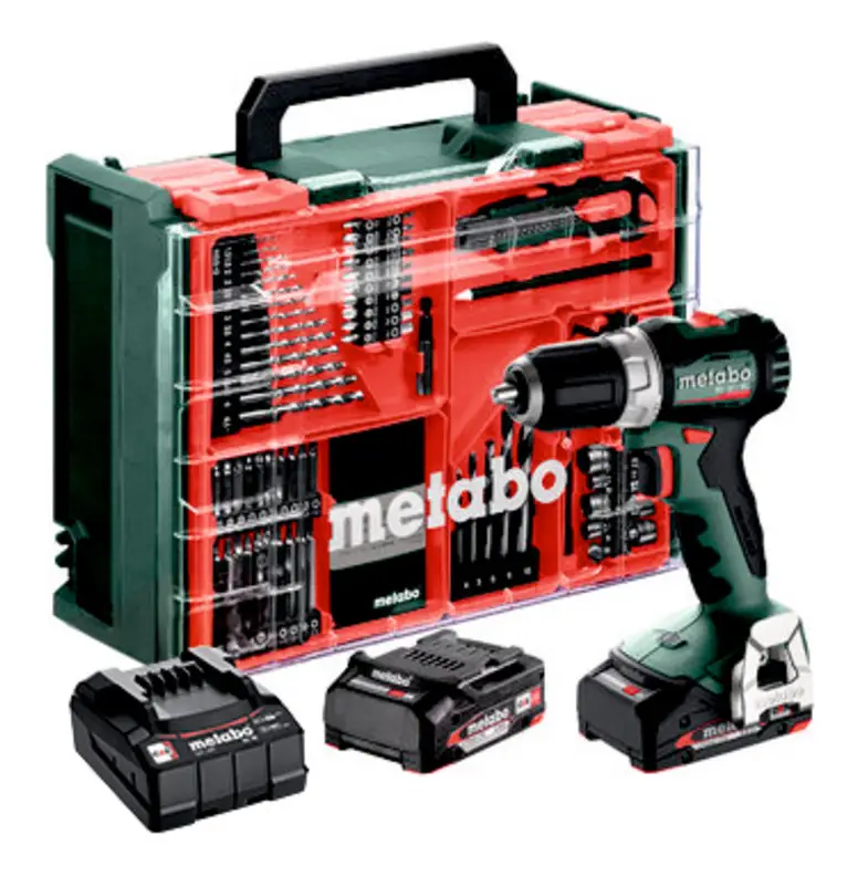 Metabo BS 18 L BL Set Mobile Werkstatt Akku-Bohrschrauber 2 x 2 Ah LiHD im Kunststoffkoffer Angebot