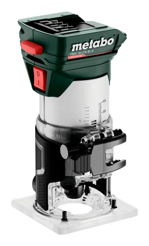 Metabo FMV 18 LTX BL 8 Akku-Kantenfräse Ohne Akku im Karton Sonderangebot