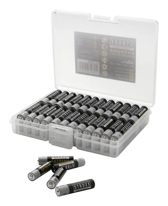 Markenprodukt Stroxx Alkaline-Batterie AAA LR03 Ultra Premium, 48 Stück