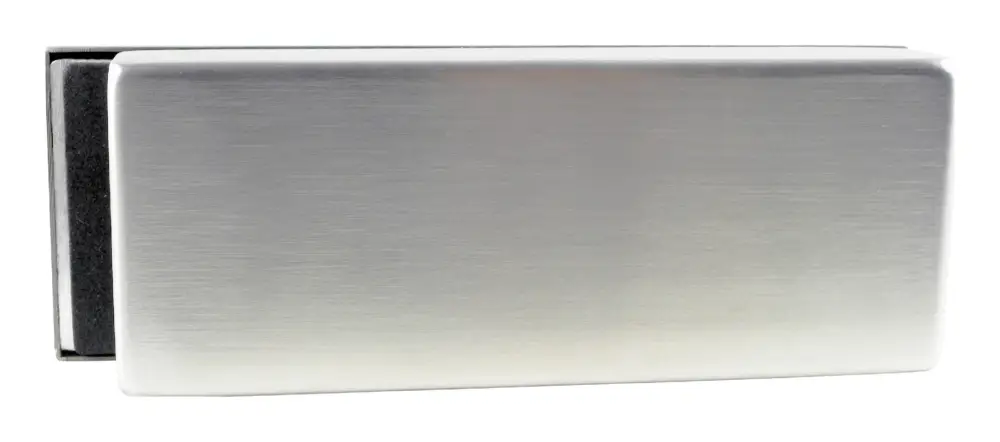 Stroxx Gegenkasten Serie 2000, für Glastürschloss, Form eckig, Edelstahl matt Knallerangebot