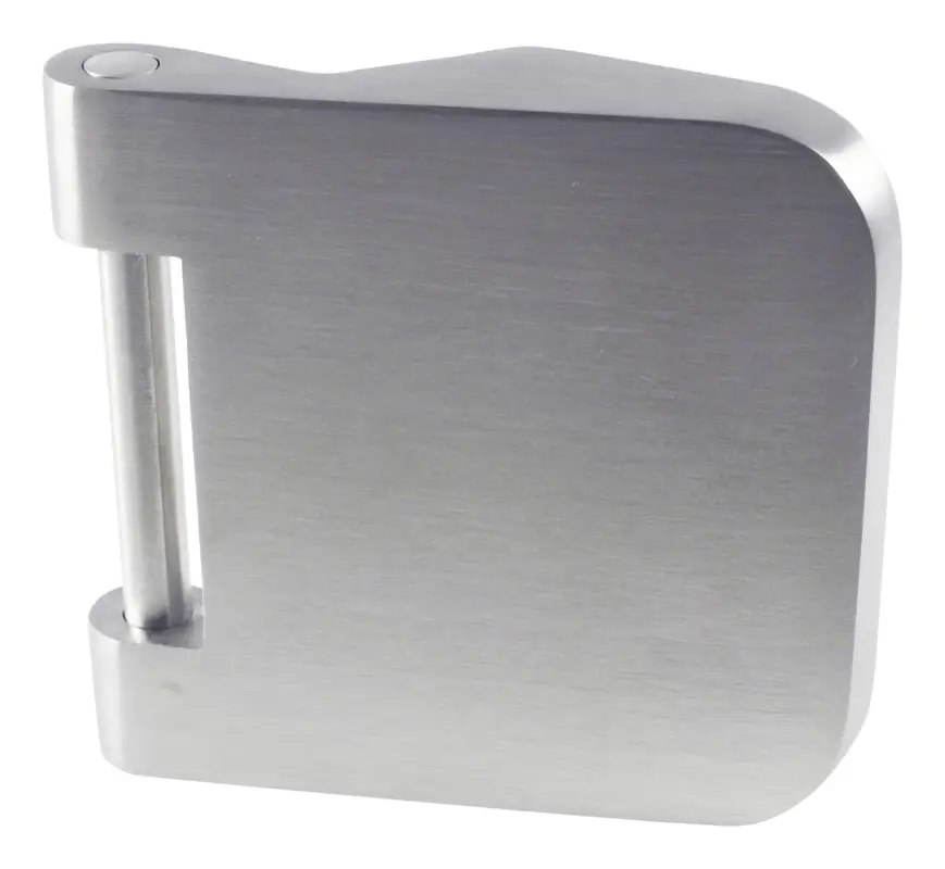 Neue Ware Stroxx Glastürband-Set Serie 1000, Form rund, Aluminium Edelstahlfarbig, 3-teilig