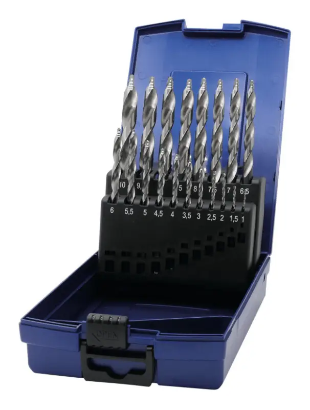 Stroxx HSS Spiralbohrer-Set Speed DIN 338-G 1-10 mm, 19-teilig Jetzt Kaufen