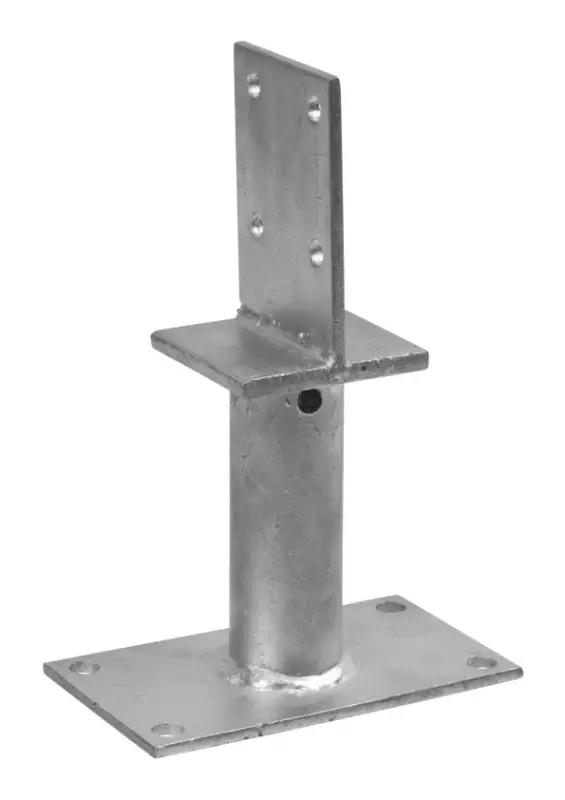 Stroxx Pfostenträger T-Form, Höhe 250 mm, zum Aufdübeln, feuerverzinkt Online Kaufen