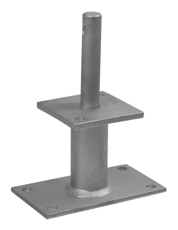Jetzt Kaufen Stroxx Pfostenträger Typ I, 250 x Ø 24 mm, zum Aufdübeln, feuerverzinkt