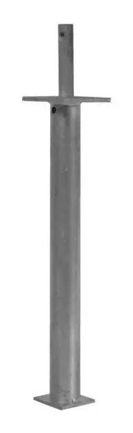 Solange Der Vorrat Reicht Stroxx Pfostenträger Typ I, 500 mm, mit Rohrdolle, feuerverzinkt