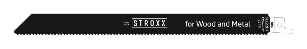 Finale Aktion Stroxx Säbelsägeblatt S1122 HF, für Metall & Holz, 0,9 mm Materialstärke, 5 Stück