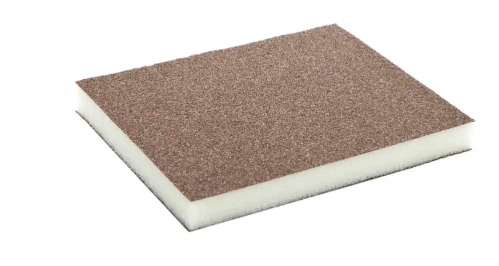 Stroxx Schleifmatte, 98 x 120 mm, Braunkorund, 2-seitig K100/P220 fein 102-291 (Verpackungseinheit 250 Stück) Sonderaktion