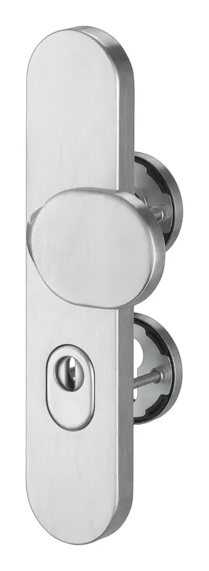 Stroxx Schutz-Langschild/Rosetten-Wechselgarnitur, ZA, 15 mm, Aluminium Neu