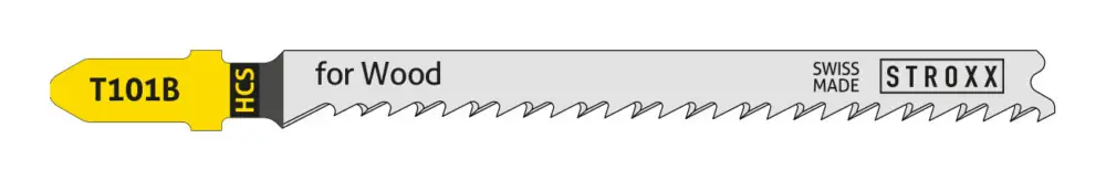 Markenprodukt Stroxx Stichsägeblatt T101B, für Holz 3-30 mm, 25 Stück