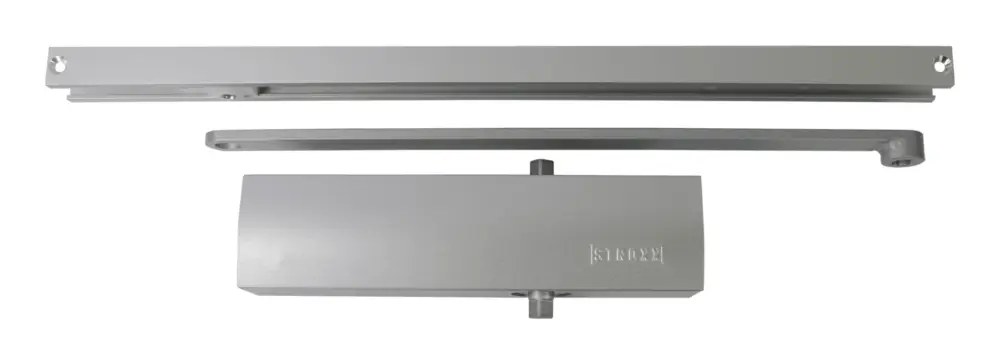 Direktkauf Stroxx Türschließer mit Gleitschiene F6603 BCG, Aluminium, EN 3, für Türen bis 1050 mm, CE-geprüft