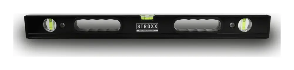 Garantierte Lieferung Stroxx Wasserwaage, mit 2 Griffen, schwarz, 600 mm