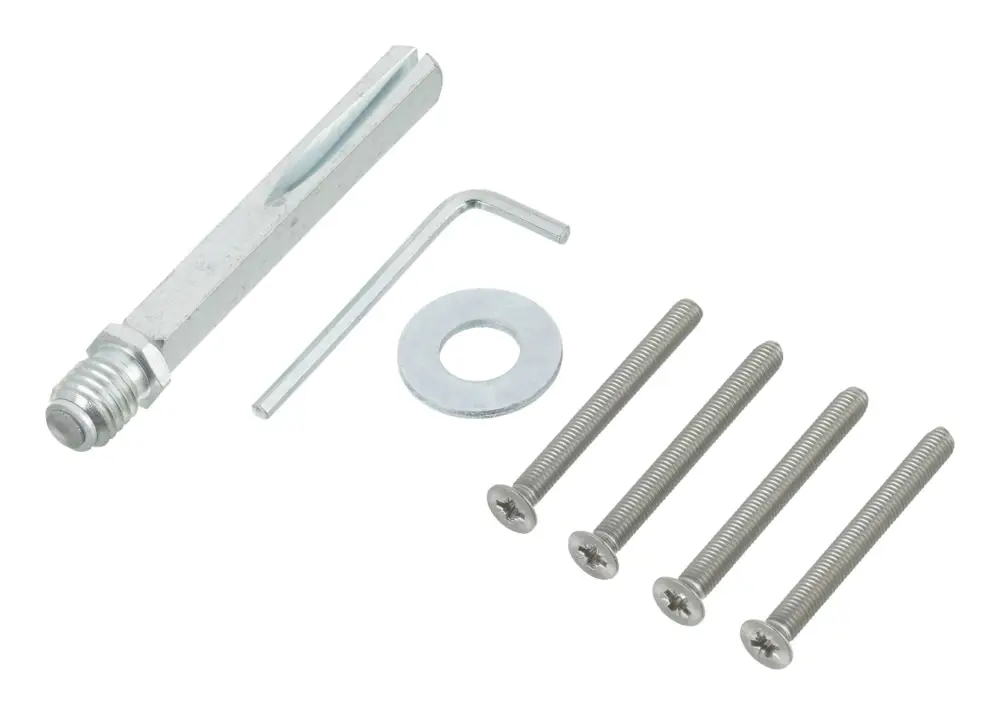 Stroxx Zubehörset für Wechsel-Schutzgarnitur, 65 mm - 75 mm, stahlfarbig blank Angebot