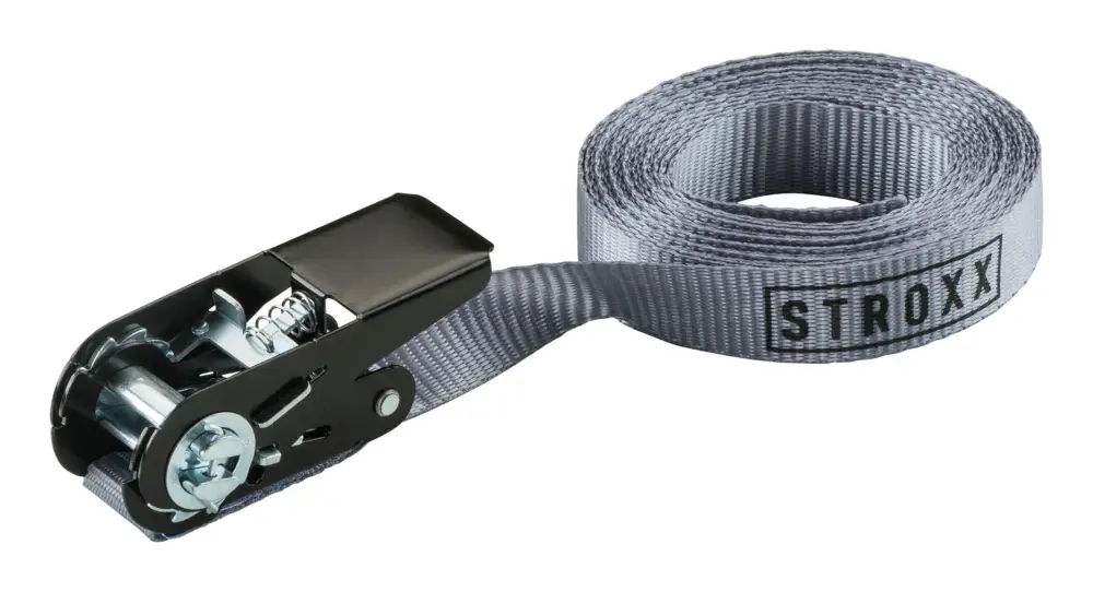 Letzte Chance Stroxx Zurrgurt 1-teilig, mit Spannratsche, Tragkraft 800 kg, 5 m