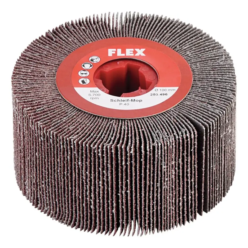 Flex Schleif-Mop Korn P 120 Breite 50 mm Echt