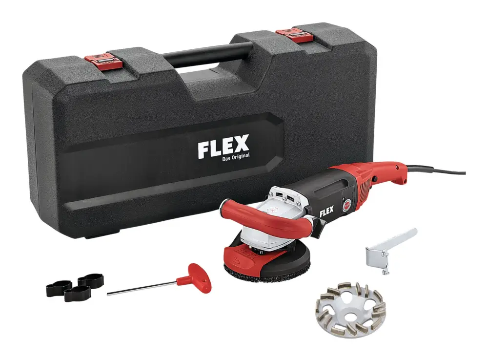 Aktuell Flex LD 18-7 125 R Sanierungsschleifer Kit Thermo-Jet 1750 Watt