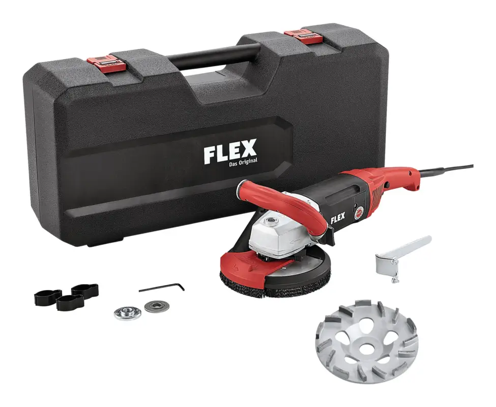 Saisonangebot Flex LD 18-7 150 R Sanierungsschleifer Kit Thermo-Jet für randnahes Schleifen 1750 Watt