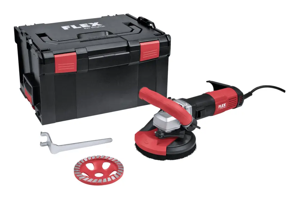 Flex Kompakter Sanierungsschleifer für randnahes, staubfreies Schleifen Kit Turbo-Jet 125 mm in L-BOXX® Jetzt Kaufen