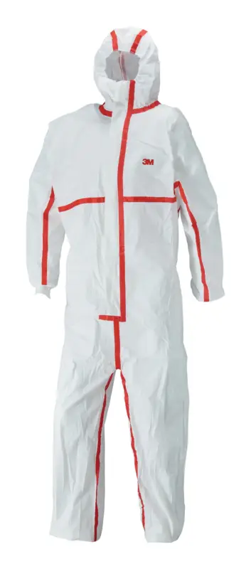 3M Schutzanzug 4565 weiß/rot, Typ 4/5/6 Größe 3XL Direkt Vom Hersteller