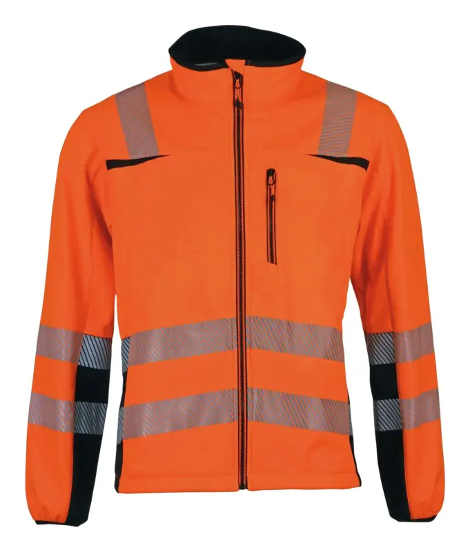 Garantierte Lieferung Asatex Softshelljacke Trendline, Größe 2XL orange/schwarz Größe 2XL