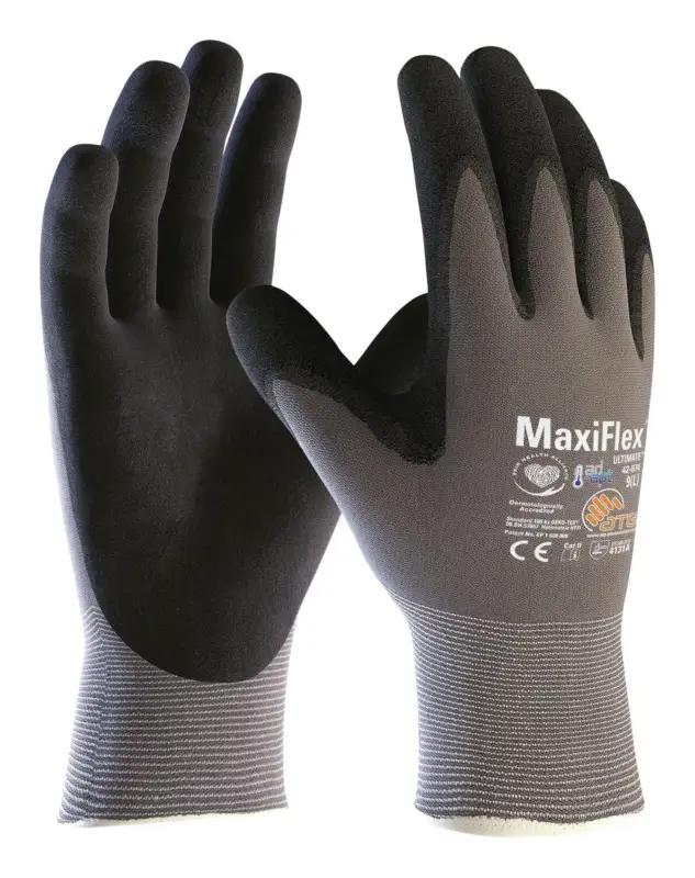 ATG Handschuh MaxiFlex Ultimate AD-APT Größe 10 (Verpackungseinheit 12 Paar) Sichere Zahlung