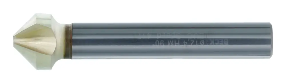 Beck Kegelsenker VHM TiZrN 90 Grad ungleiche Teilung 12,4 mm Ausverkauf