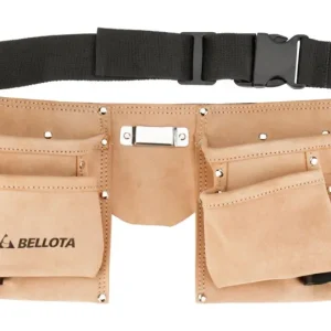 Bestpreis Bellota Werkzeuggürtel, Leder, 6 Taschen