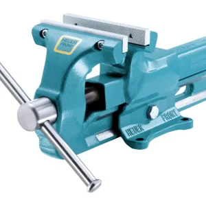 Rabatt Brockhaus Heuer Heuer Parallelschraubstock Größe 120, mit auswechselbaren Backen