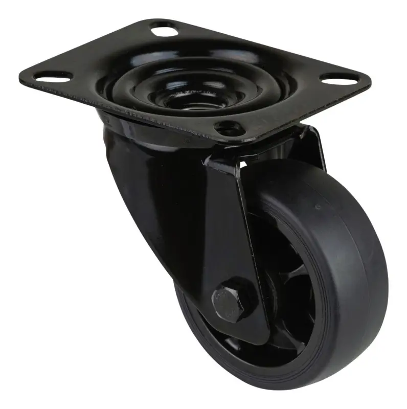 Preis Gesenkt BS Rollen Lenkrolle L800.B44.081.06 mit Platte, Ø 80 B 32 mm, 100 kg TPR