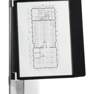 Durable Sichttafelsystem magnetischer Wandhalter 10 Sichttafeln A4 Abverkauf