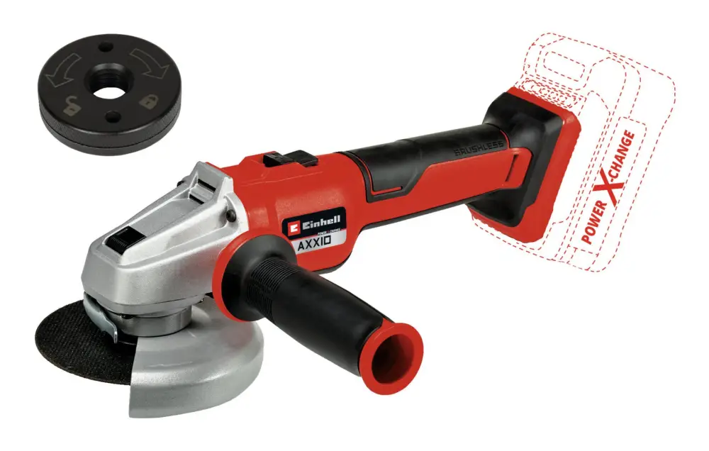 Knallerangebot Einhell Akku-Winkelschleifer AXXIO 18/125 Q