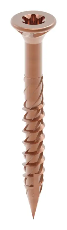 E-Jet Schraube 5 x 110 TG Senkkopf, verzinkt, gelb (Verpackungseinheit 100 Stück) Wochenendangebot