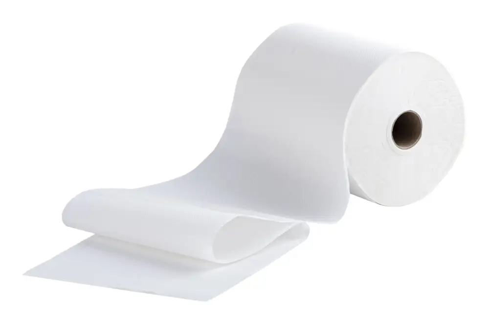Elos Basic Handtuchrolle weiß 21 cm x 140m Zellstoff (Verpackungseinheit 6 Rollen) Preisknaller