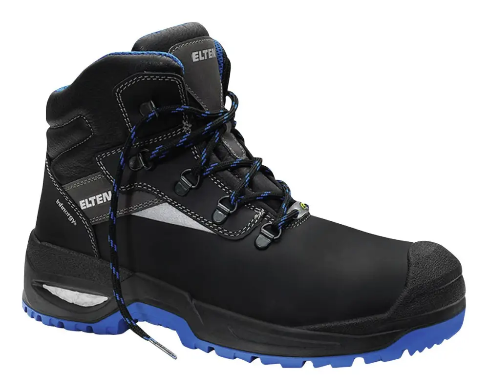 Jetzt Kaufen Elten Schnürstiefel 768701 Stefano XXSG schwarz-blau, S3 ESD Größe 38 (Verpackungseinheit 1 Paar)