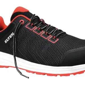 Elten Sicherheitshalbschuh 720831 LIVAS Low schwarz-rot, S1P ESD Größe 47 (Verpackungseinheit 1 Paar) Neue Kollektion