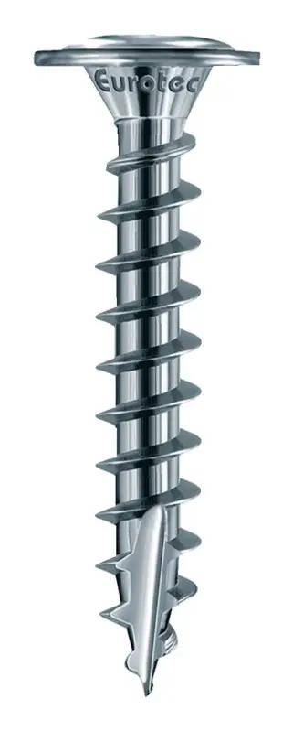Preisreduziert Eurotec Schieferschraube Paneltwistec, Tellerkopf TX20 4 x 30 mm Edelstahl gehärtet (Verpackungseinheit 500 Stück)