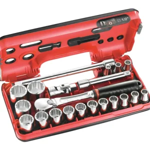 Günstig Facom Steckschlüssel-Garnitur 1/2" DBOX OGV 21-teilig