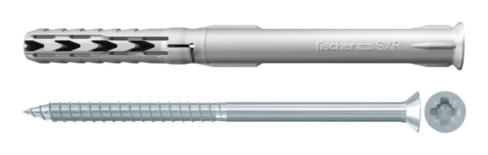 Zertifiziert Fischer Langschaftdübel SXR 8 x 100 Z K (5) (Verpackungseinheit 5 Stück)