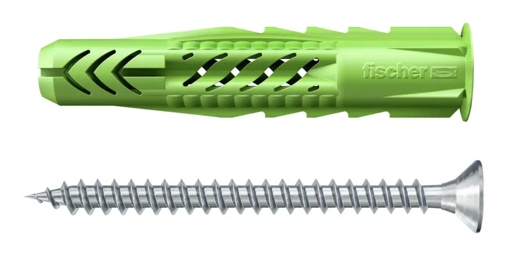 Knallerangebot Fischer Universaldübel UX Green 8 x 50 R S K (5) (Verpackungseinheit 5 Stück)