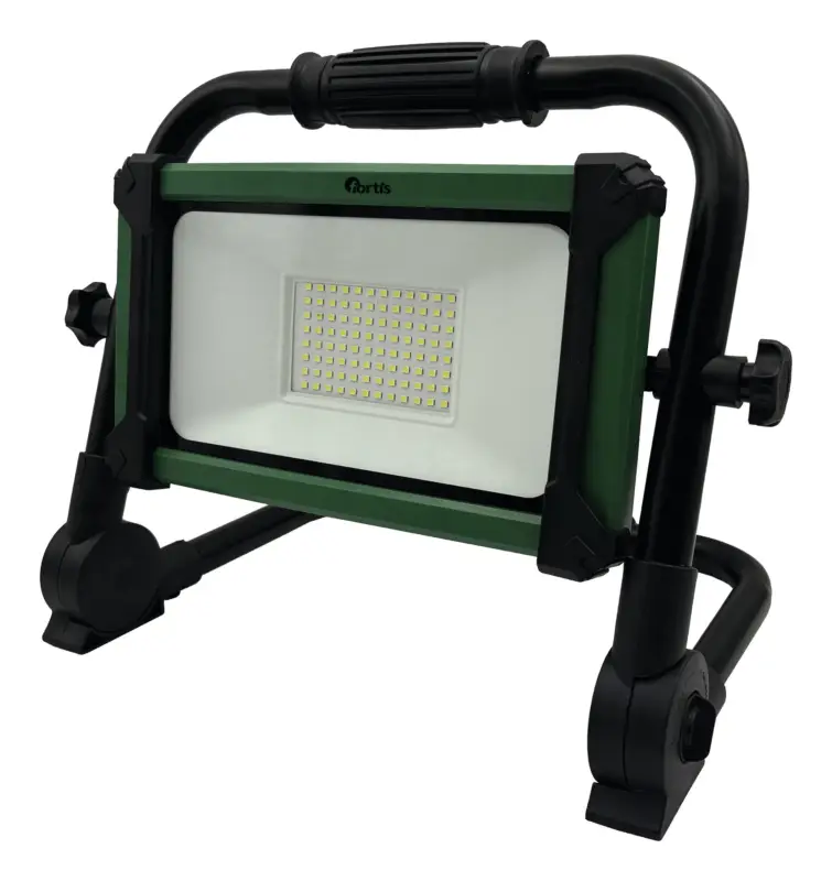 Online Kaufen Fortis Baustrahler 60 Watt 6000 Lumen klappbar
