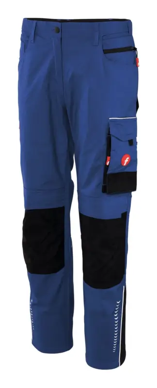 Nur Für Kurze Zeit Fortis Damen-Bundhose Performance kornblau/schwarz Größe 42