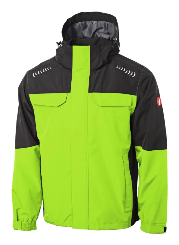 Finale Aktion Fortis Elements Regenjacke Plus lime/schwarz Größe M