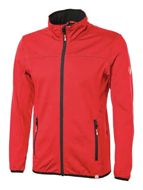 Fortis Elements Tech-Fleecejacke rot/schwarz meliert Größe XS Top-Seller