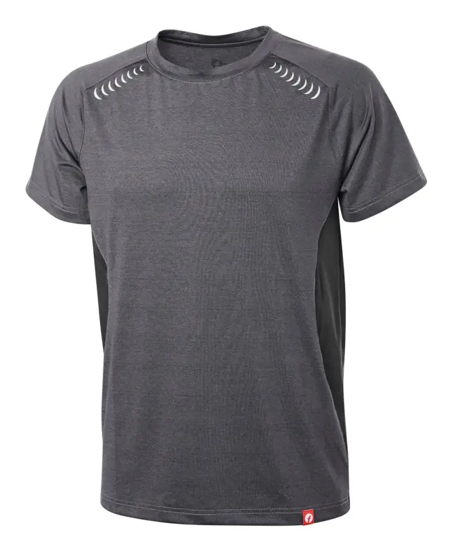 Saisonangebot Fortis Elements T-Shirt Quick Dry grau/schwarz meliert Größe 2XL