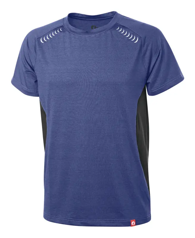 Fortis Elements T-Shirt Quick Dry kornblau/schwarz meliert Größe 4XL Nur Für Kurze Zeit