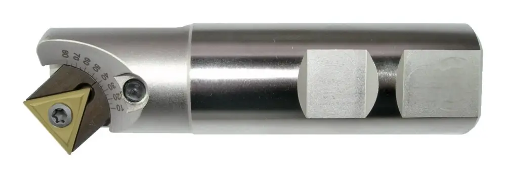 Fortis Fasenfräser verstellbar 10 - 80G, D25mm für SCMT 1204. Bestseller