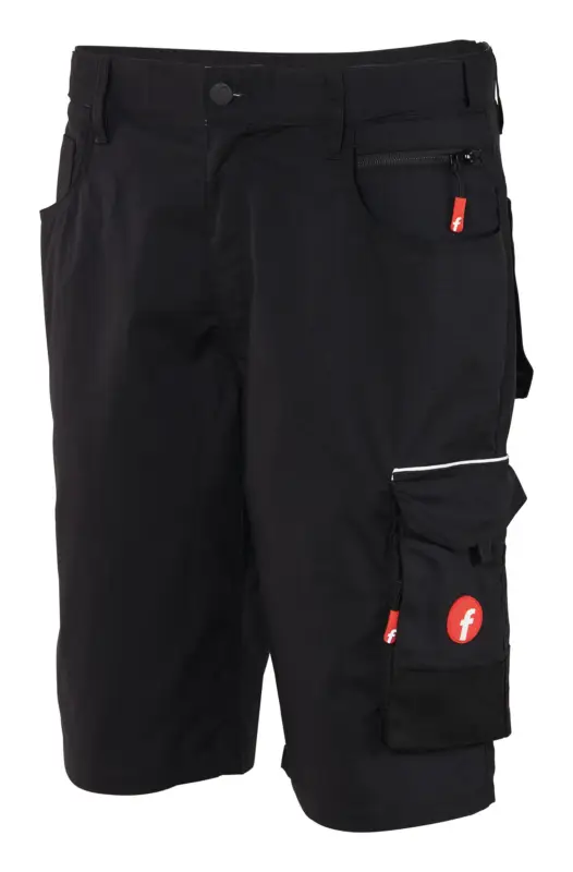 Fortis Herren-Bermuda Performance schwarz/grau Größe 44 Markenprodukt