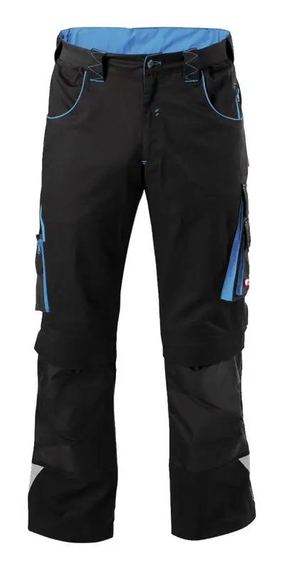 Expressversand Fortis Herren-Bundhose twenty-four, schwarz/türkis, Größe 102