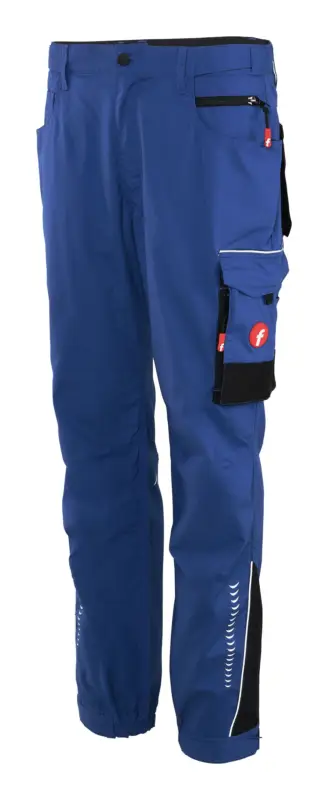 Fortis Herren-Cargohose Performance kornblau/schwarz Größe 44 Neue Ware