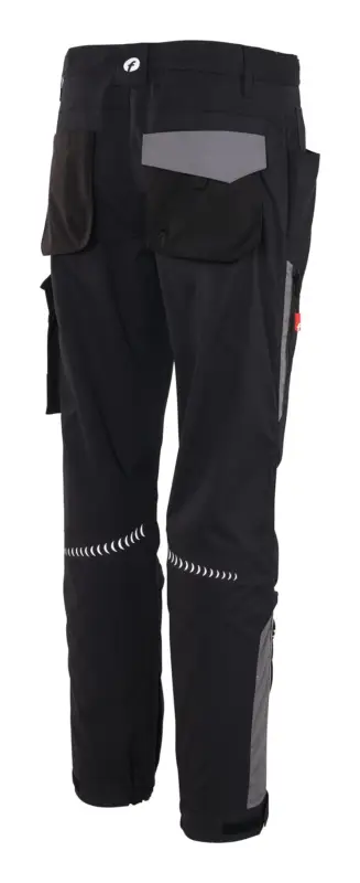 Fortis Herren-Cargohose Performance schwarz/grau Größe 54 Ausverkauf