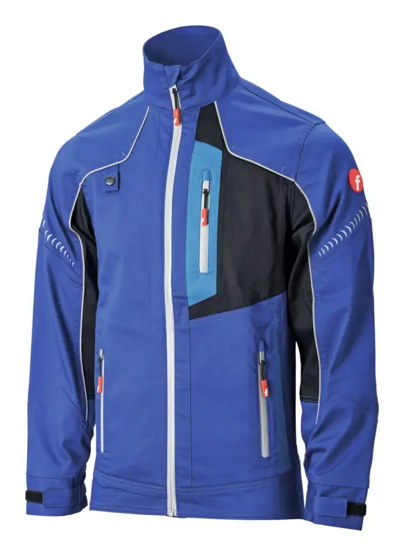 Fortis Jacke Flex kornblau/schwarz/blau Größe 2XL Solange Der Vorrat Reicht